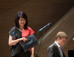 Корейская вокалистка Youn Sun Nah на фестивале "Триумф джаза" в Москве