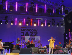 Первый день Московского джазового фестиваля - Мариам Мерабова и Евгений Маргулис в Саду Эрмитаж