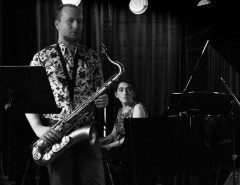 Живые люди (группа авангардного джаза) в Клубе Алесея Козлова