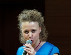 Алевтина Полякова и Solar Wind на фестивале Очарование джаза 2017 в Московском Международном доме Музыки