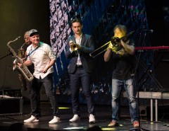 Группа Leonid & Friends в клубе Yota Arena