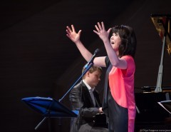 Корейская вокалистка Youn Sun Nah на фестивале "Триумф джаза" в Москве
