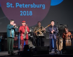 Олег Киреев с проектом "Орлан" на форуме Jazz Across Borders