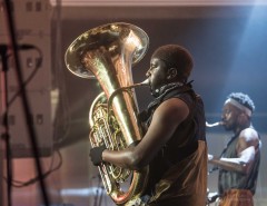 Shabaka Hutchings с проектом "Sons of Kemet" в музее "Гараж"