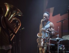 Shabaka Hutchings с проектом "Sons of Kemet" в музее "Гараж"