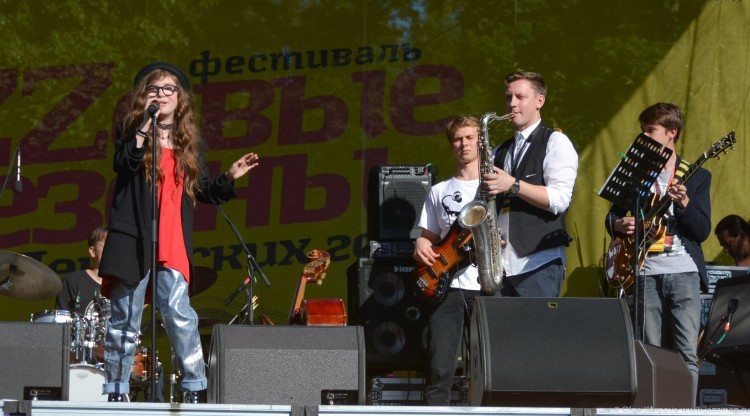 Ярослава Симонова на jazz fest в Горках