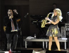 Candy Dulfer (саксфон) - выступление в ММДМ 26 марта 2014