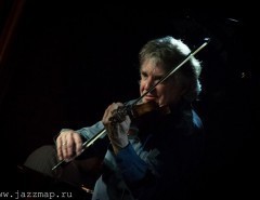 Скрипач Дидье Локвуд (Didier Lockwood) в клубе Эссе 07.04.2014