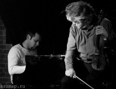 Скрипач Дидье Локвуд (Didier Lockwood) в клубе Эссе 07.04.2014