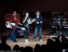 Hiromy Uehara, Anthony Jackson и Simon Phillips - в Московском Доме Музыки 21.04.2014