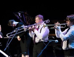 Moscow Ragtime Band, Полина Касьянова (вокал) и Валерий Гроховский (рояль)