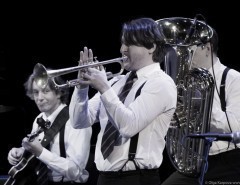 Moscow Ragtime Band, Полина Касьянова (вокал) и Валерий Гроховский (рояль)