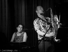 Живые люди (группа авангардного джаза) в Клубе Алесея Козлова