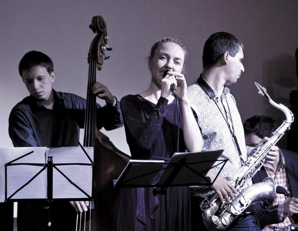 Анна Бутурлина и Дмитрий Мосьпан в программе Джазовый акцент